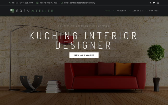 Eden Atelier – Kuching Interior Designer | Design and Build